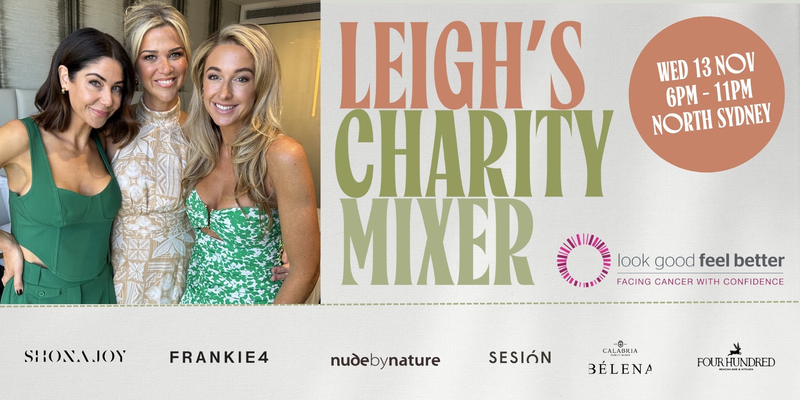 Banner image for Leigh Campbell's Charity Mixer