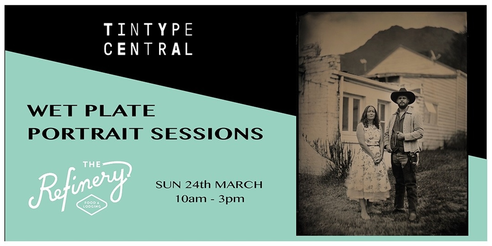 Banner image for The Refinery: Wet Plate Portrait Sessions