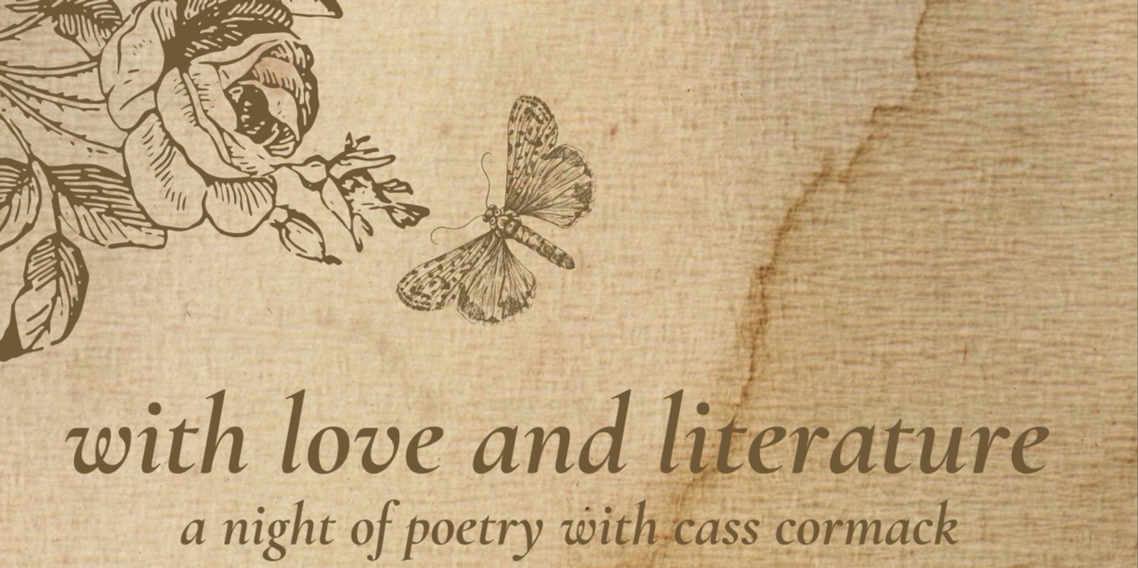 Banner image for with love and literature