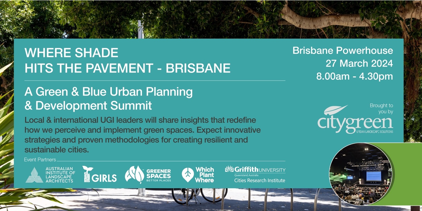 Banner image for Where Shade Hits the Pavement - Brisbane
