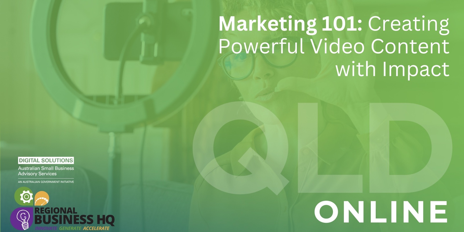 Banner image for Marketing 101: Creating Powerful Video Content with Impact