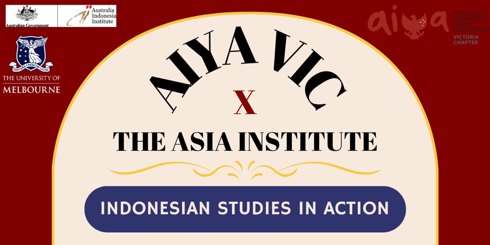 Banner image for AIYA Victoria x Asia Institute - Indonesian Studies in Action