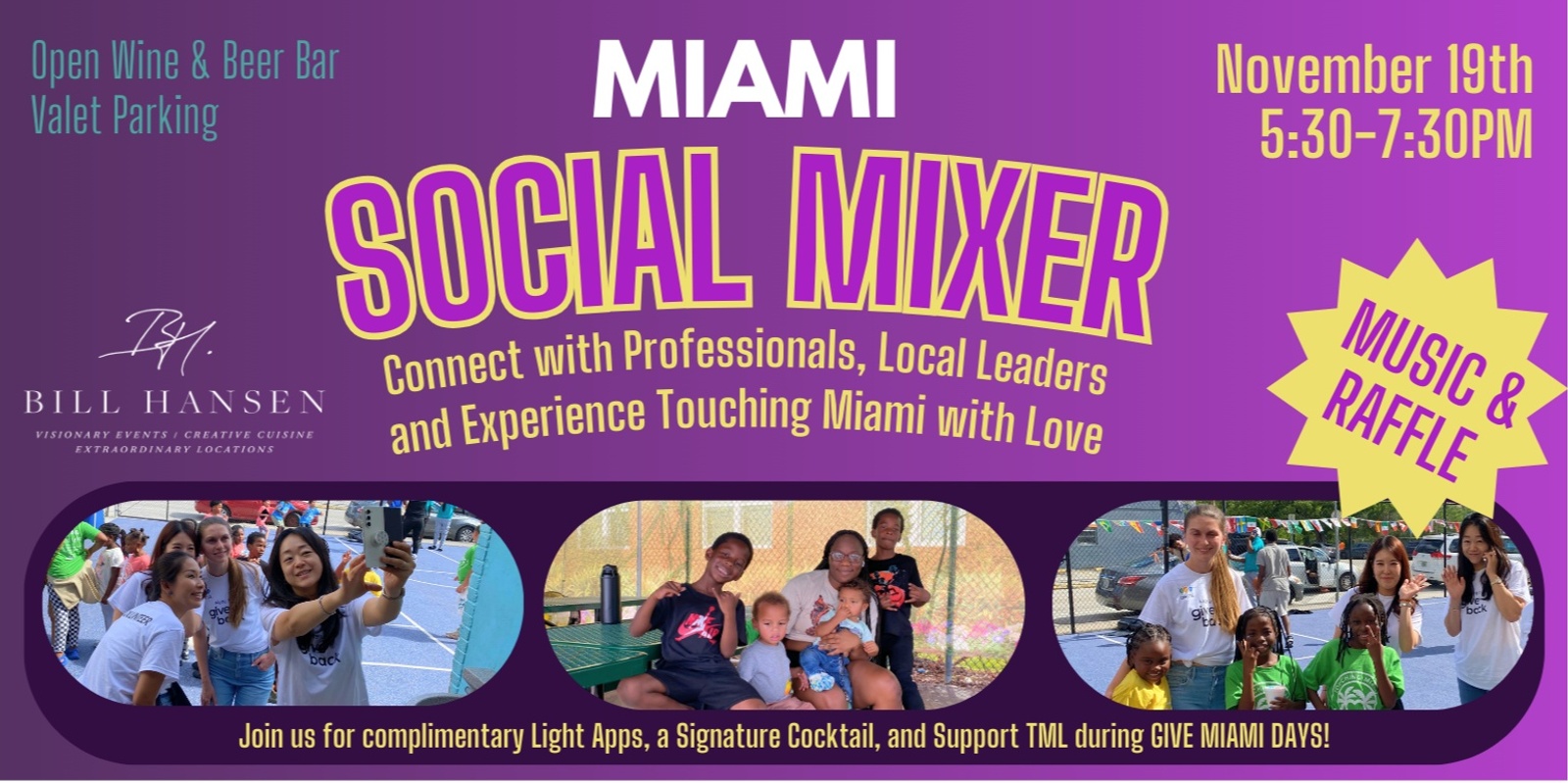 Banner image for Touching Miami with Love's Social Mixer