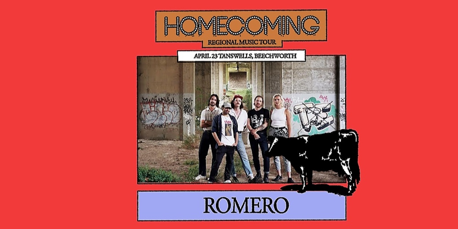 Banner image for Homecoming presents Romero with Liv Cartledge & Hugh F