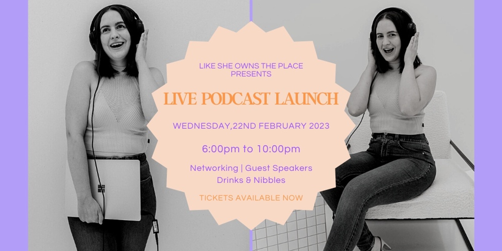 Banner image for Live Podcast Launch 