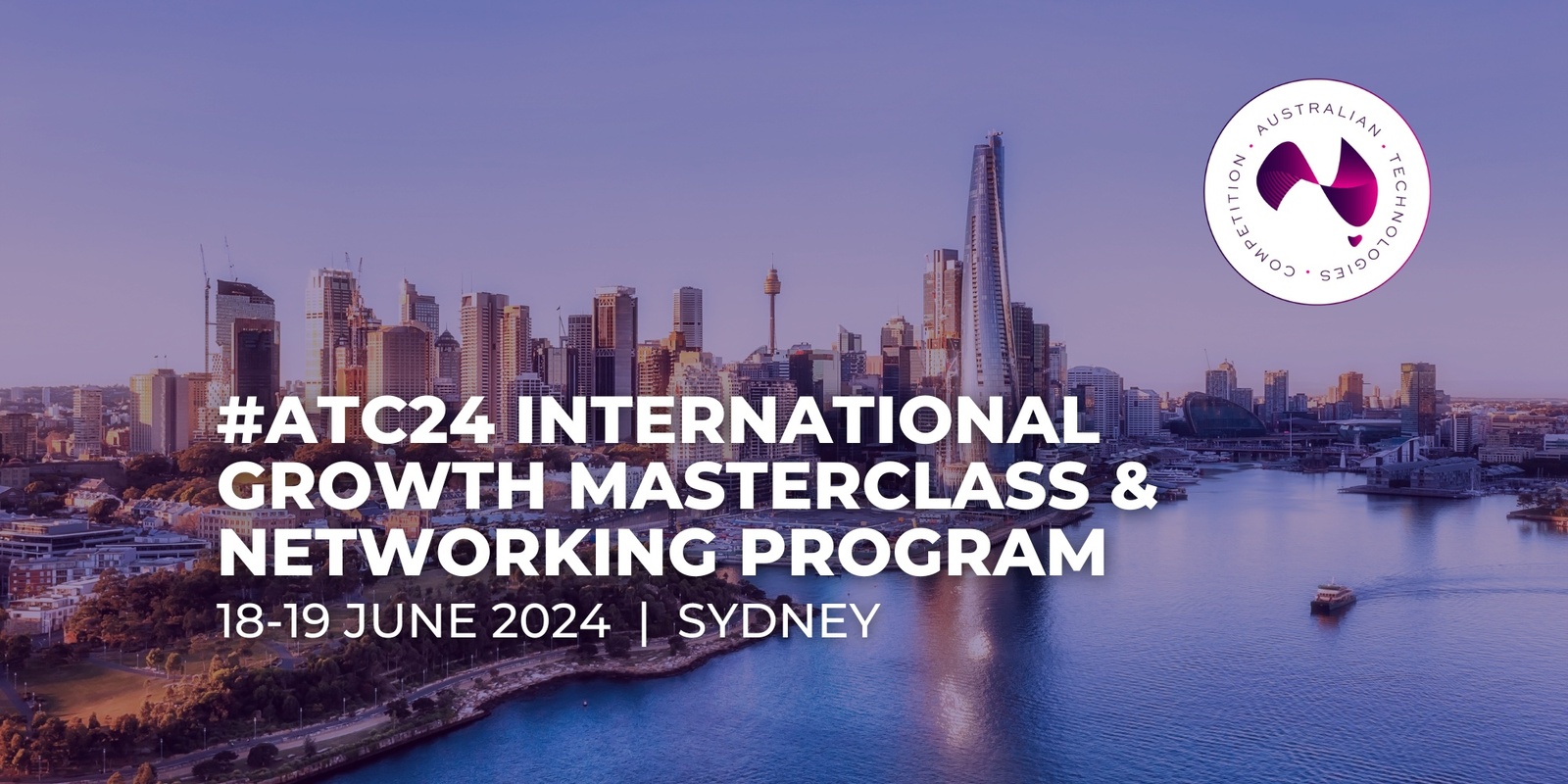 Banner image for #ATC24 2-Day International Growth Masterclass