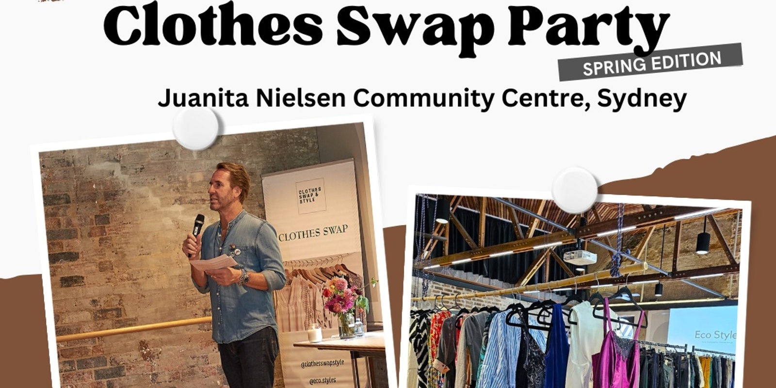 Banner image for No Fast Fashion Clothes Swap Party (Spring Edition) 