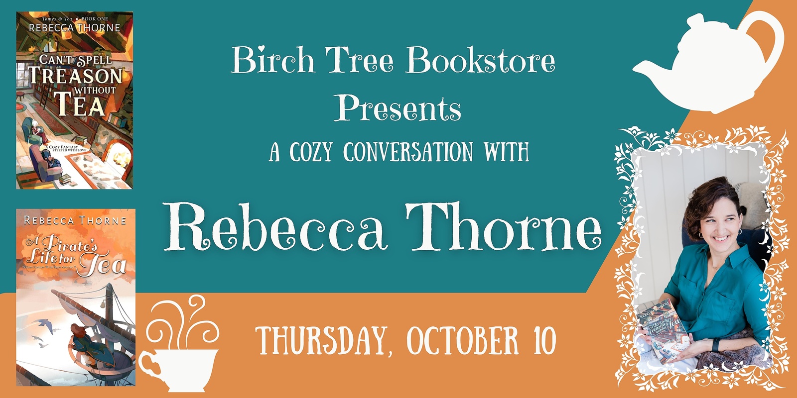 Banner image for Author Event with Rebecca Thorne