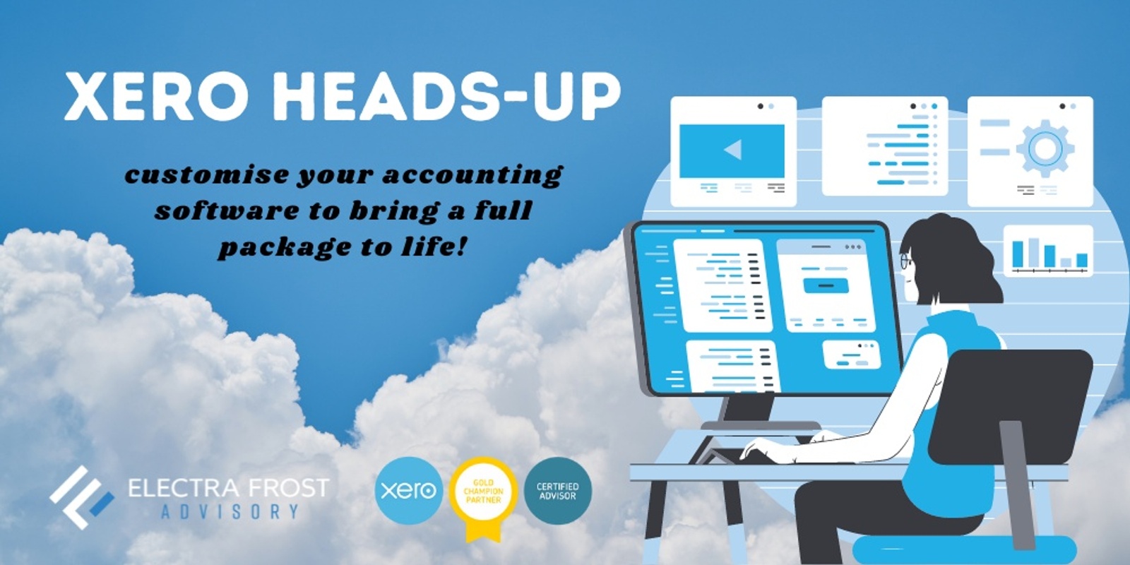 Banner image for XERO HEADS-UP! Next Level Business with Advanced Reporting & Apps