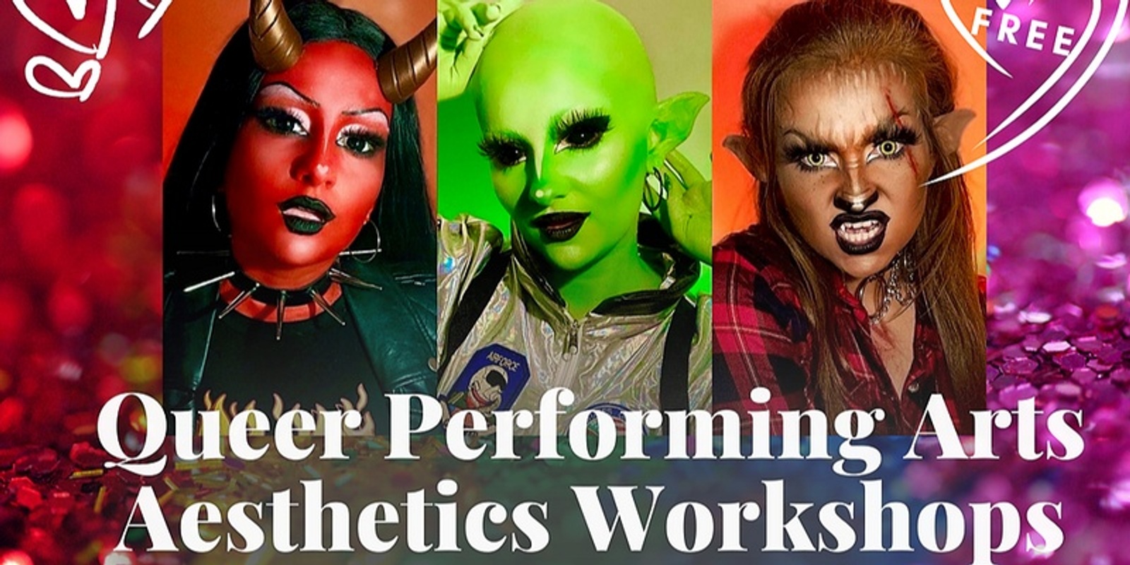 Banner image for Queer Performing Arts Aesthetics Workshops 