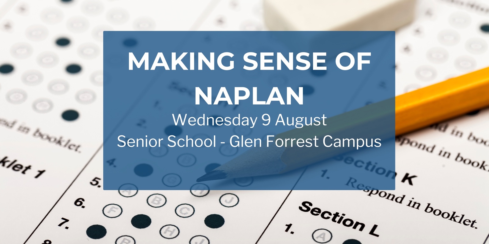 Banner image for Making sense of NAPLAN