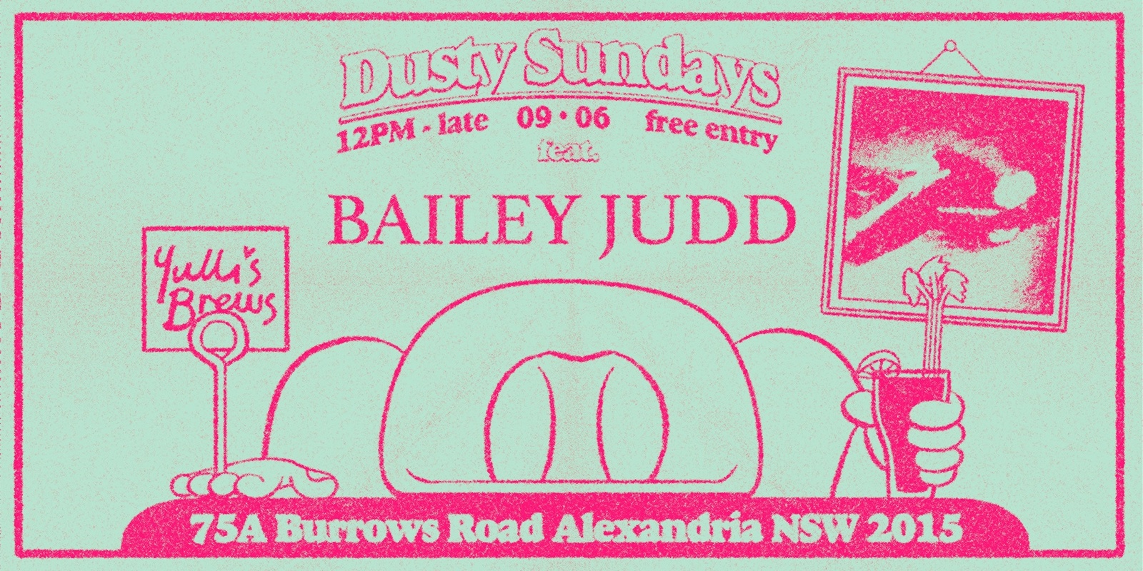 Banner image for DUSTY SUNDAYS - Bailey Judd