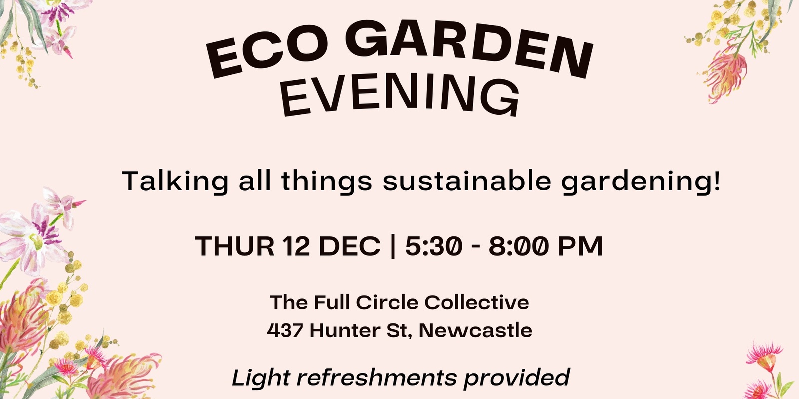 Banner image for Eco Gardening Evening