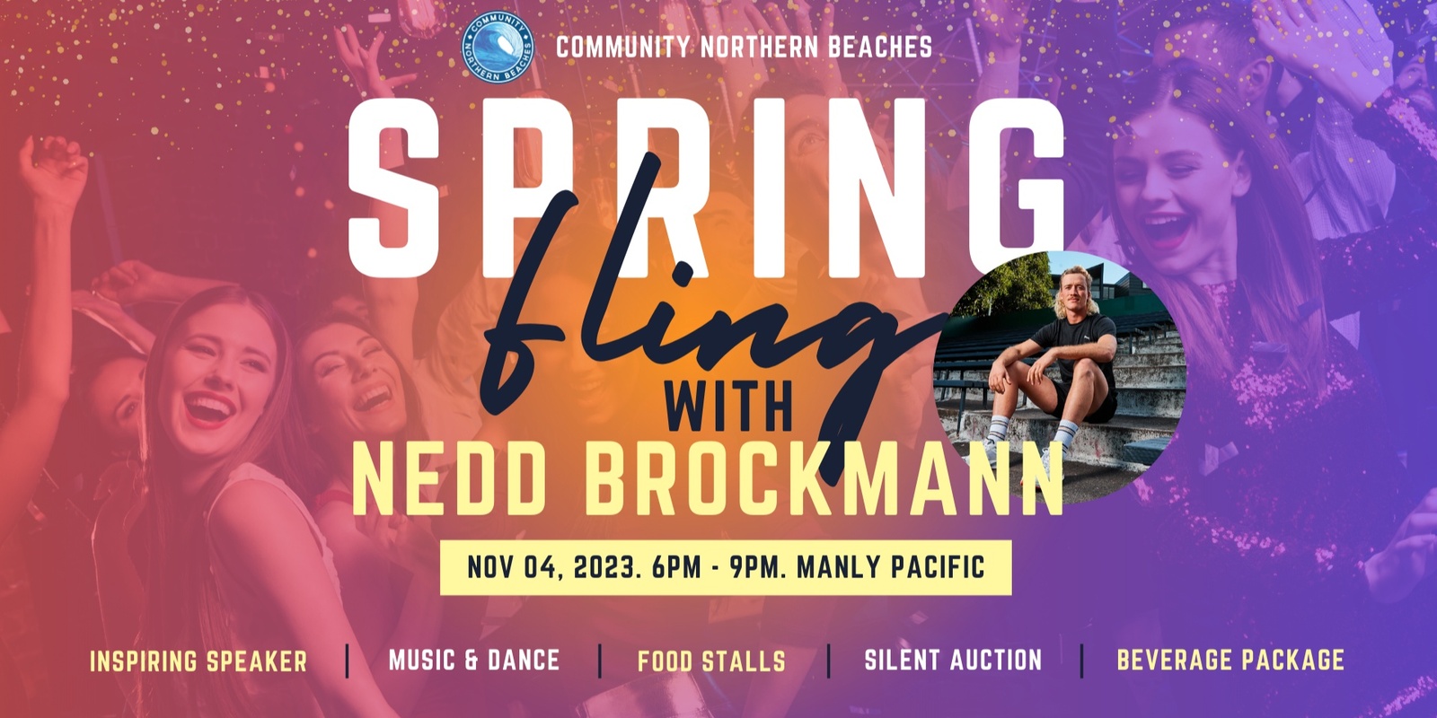 Banner image for Community Northern Beaches Spring Fling carnival with Nedd Brockmann