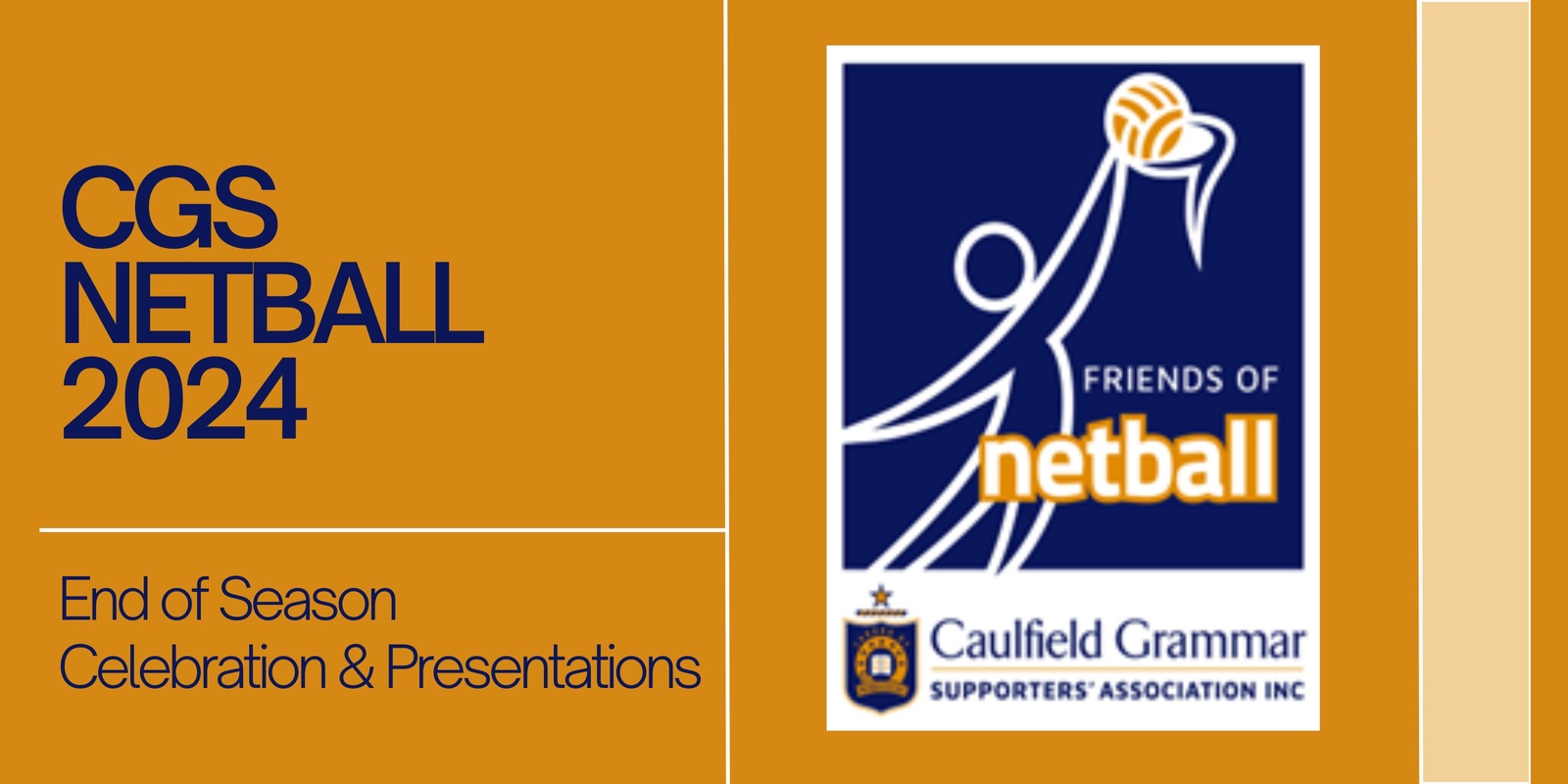 Banner image for CGS Netball 2024 - End of Season Celebration & Presentations