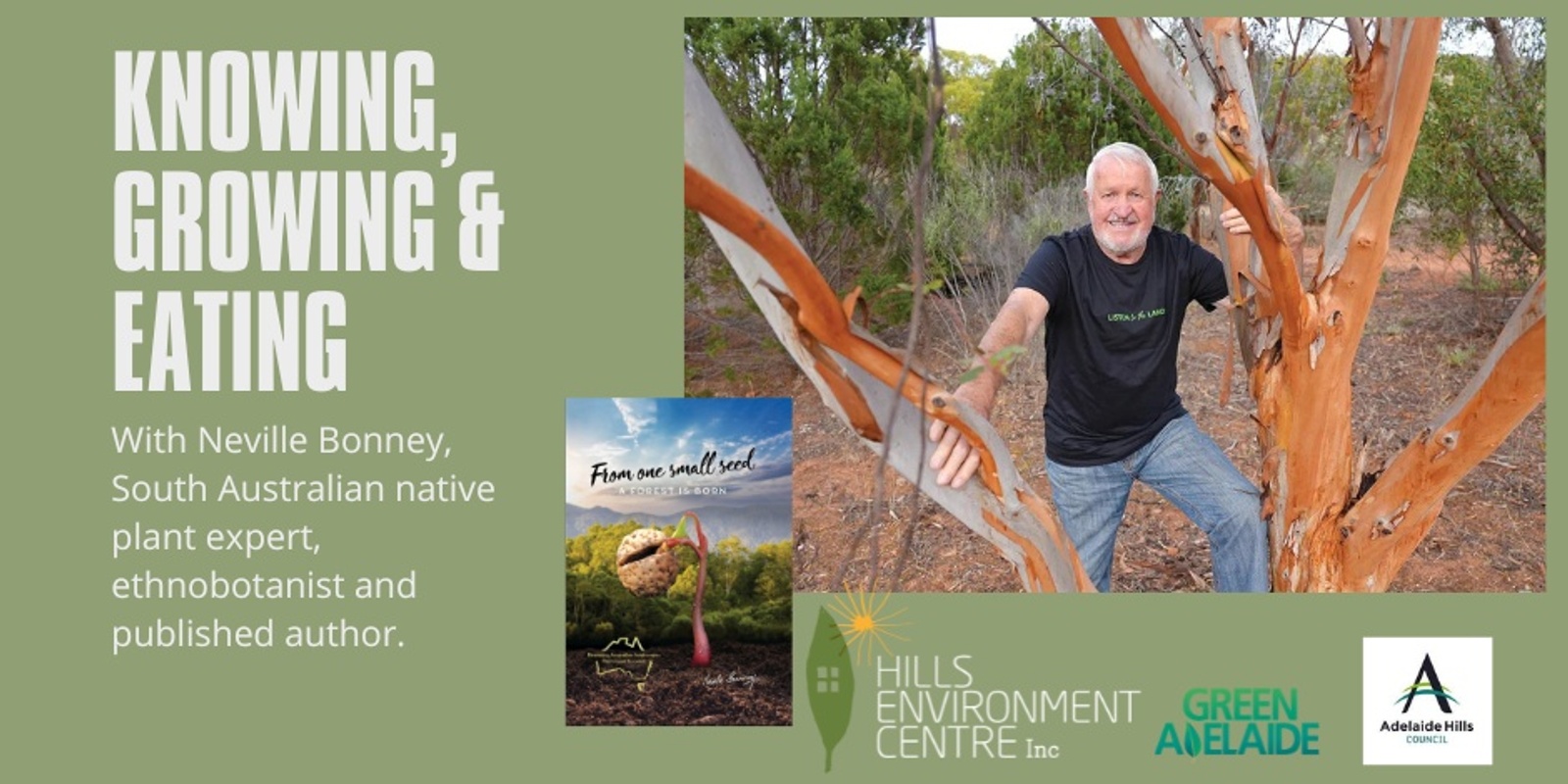 Banner image for Reconciliation Week- knowing, growing, eating native plants.