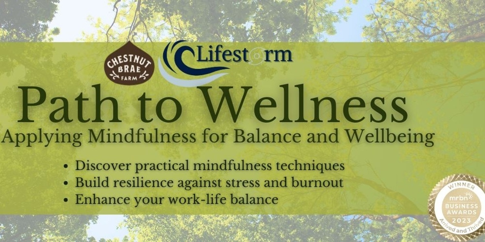 Banner image for  Path to Wellness: Applying Mindfulness for Balance and Wellbeing