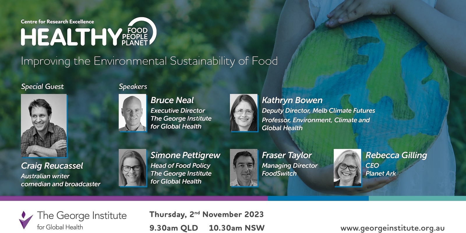 Banner image for Centre for Research Excellence - Healthy Food, Healthy Planet, Healthy People – improving the environmental sustainability of food
