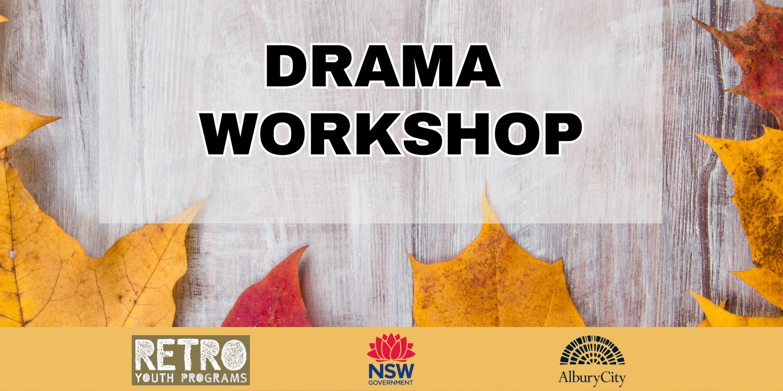 Banner image for Retro school Holidays - Drama Workshop 
