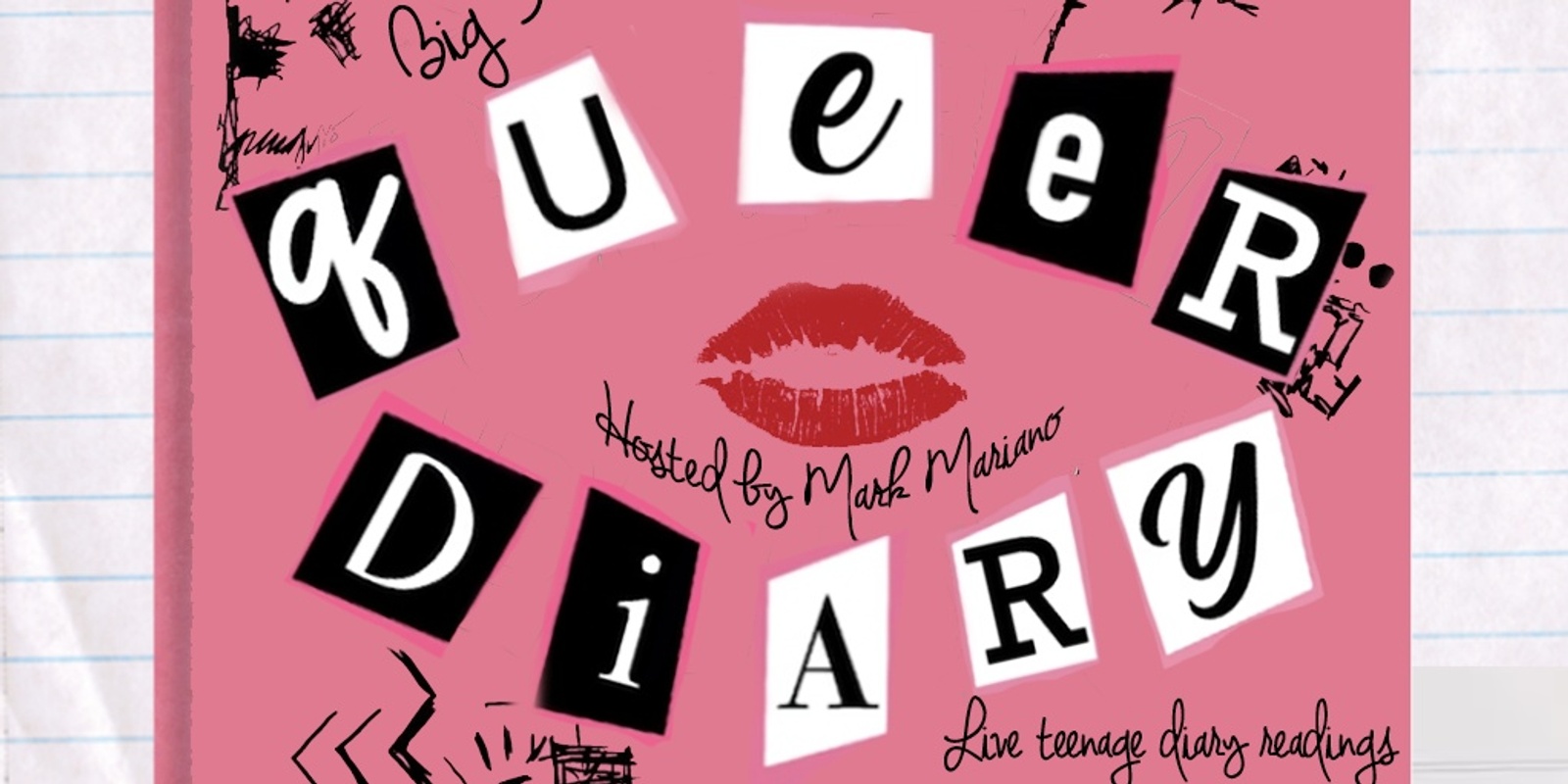 Queer Diary: Hosted by Mark Mariano, Presented by BIG THICK ENERGY