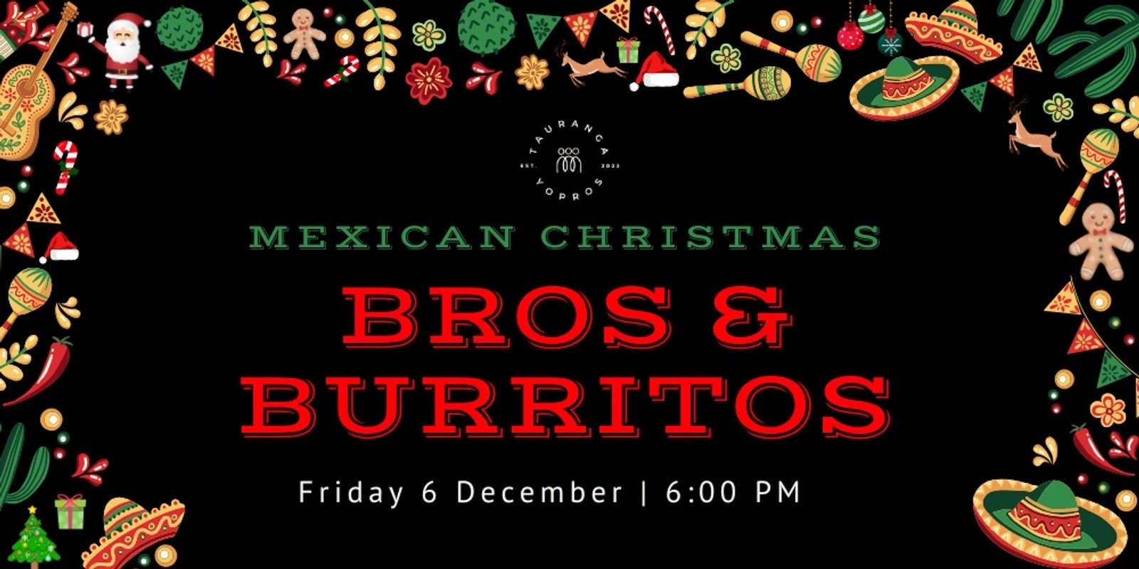 Banner image for Tauranga Young Professionals - Mexican Christmas