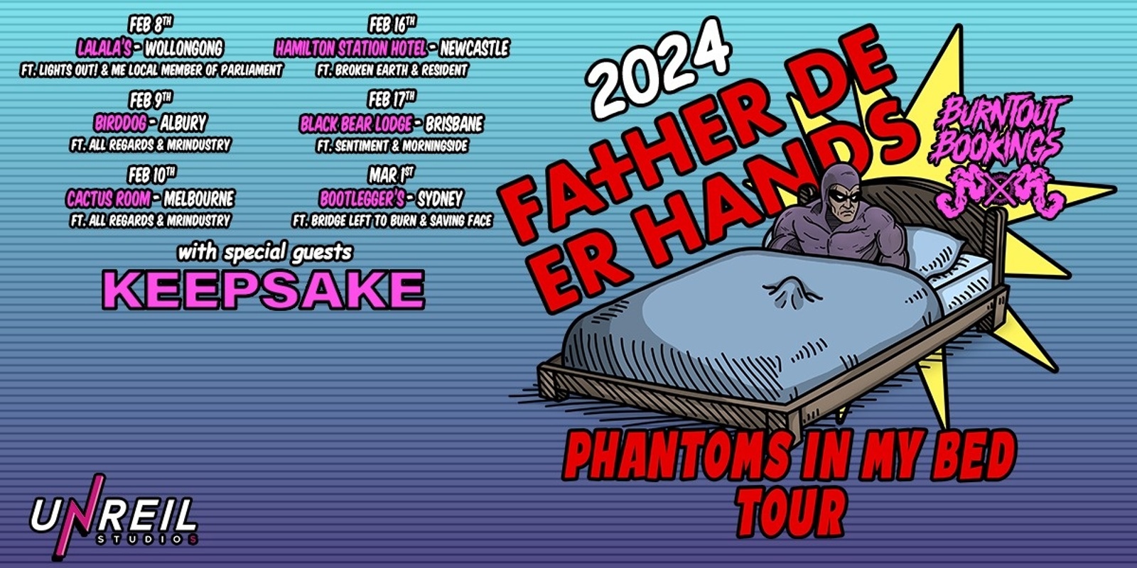 Banner image for Father Deer Hands - Phantoms In My Bed Tour - Melbourne