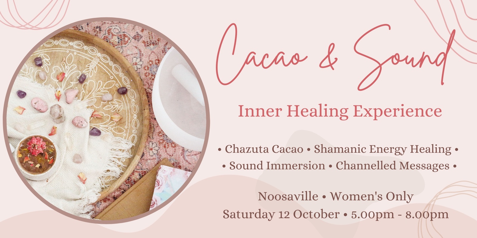 Banner image for Cacao & Sound - Inner Healing Journey