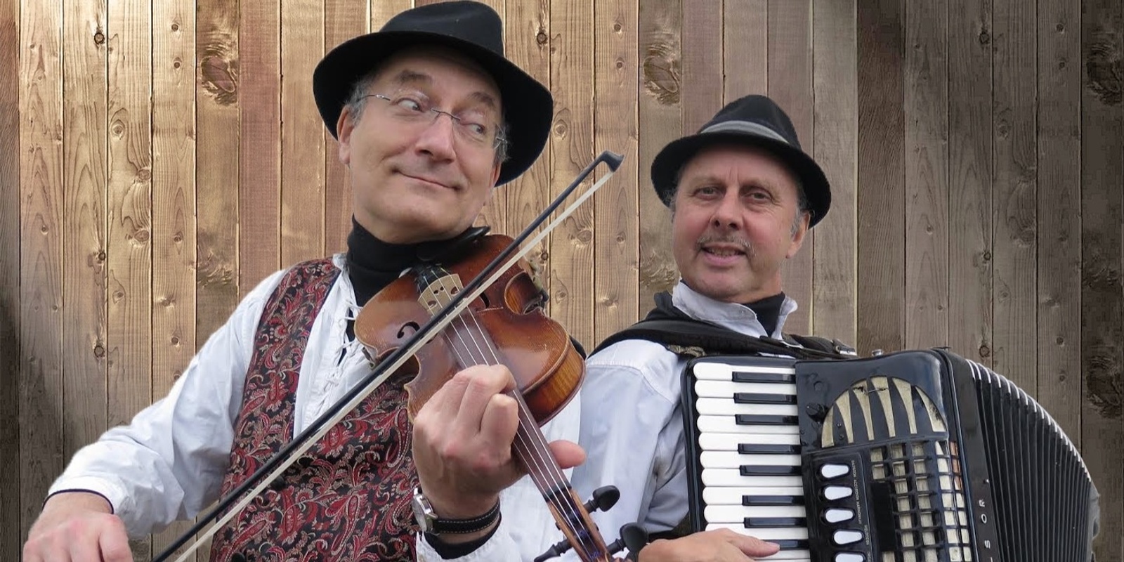 Banner image for BOHEMIAN NIGHTS – European, Gypsy, Klezmer, Jazz, Tango – Ernie Gruner & Phil Carroll 