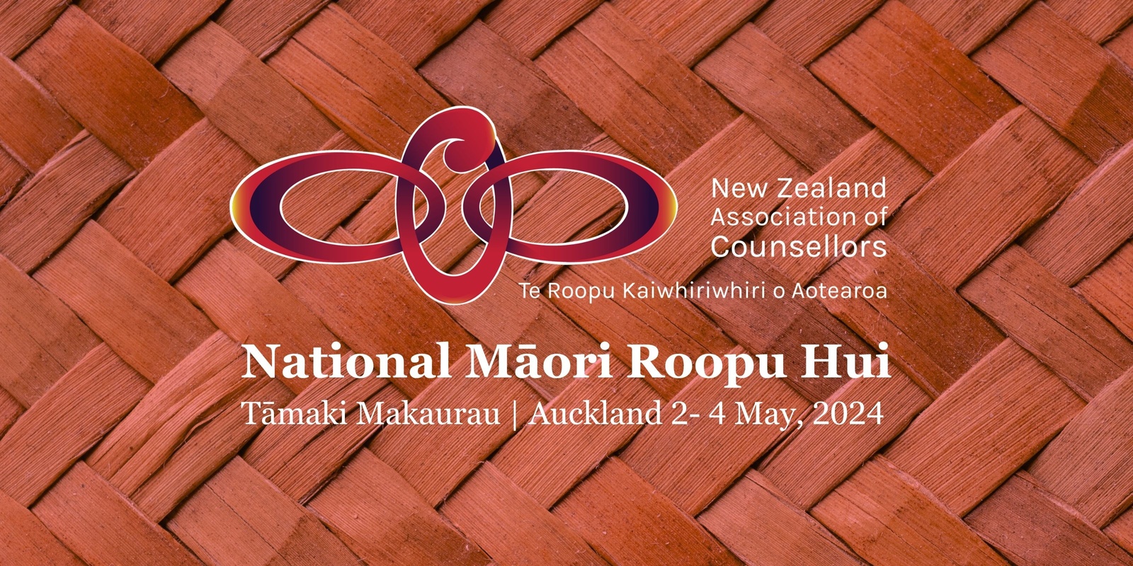Banner image for National Māori Roopu Counsellors Hui Tāmaki Makaurau | Auckland