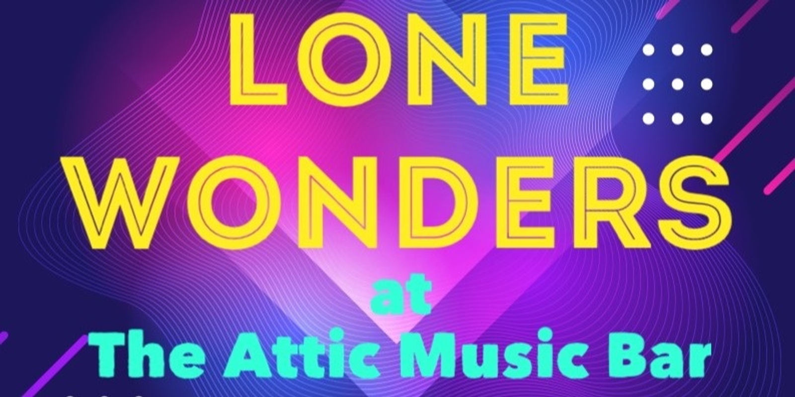 Banner image for The Lone Wonders / Kyle Waltz (patio)