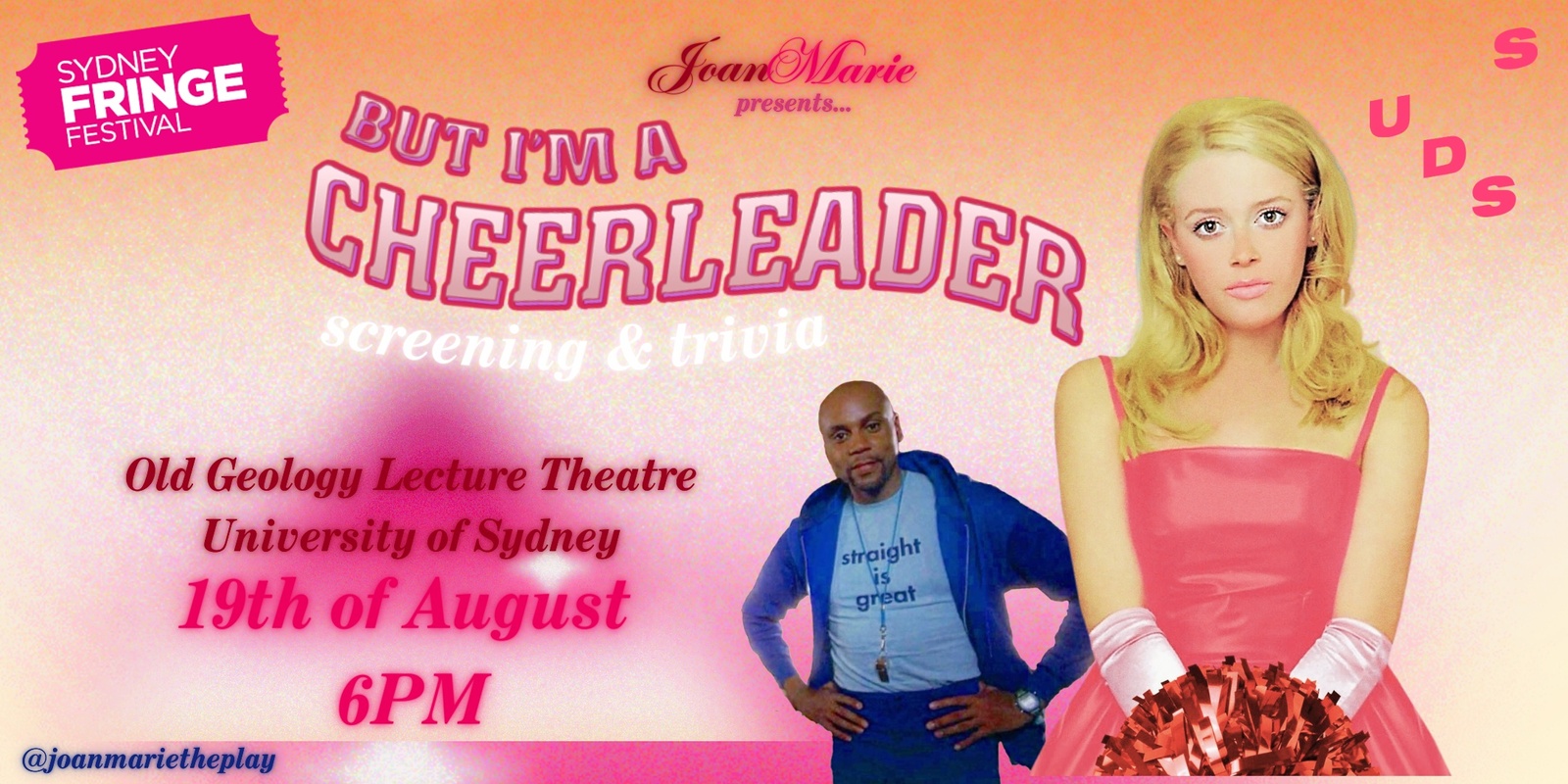 Banner image for Joan Marie Presents: But I'm a Cheerleader Screening & Trivia