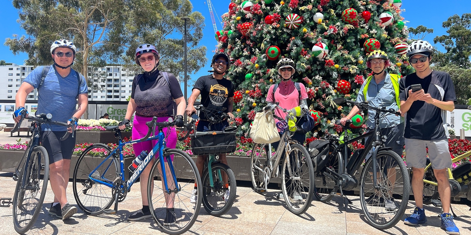 Banner image for Guided Ride - City Center Christmas Ride 