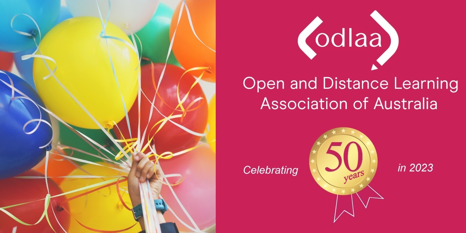 Banner image for ODLAA's 50th Anniversary In-Person Celebration Event - Melbourne