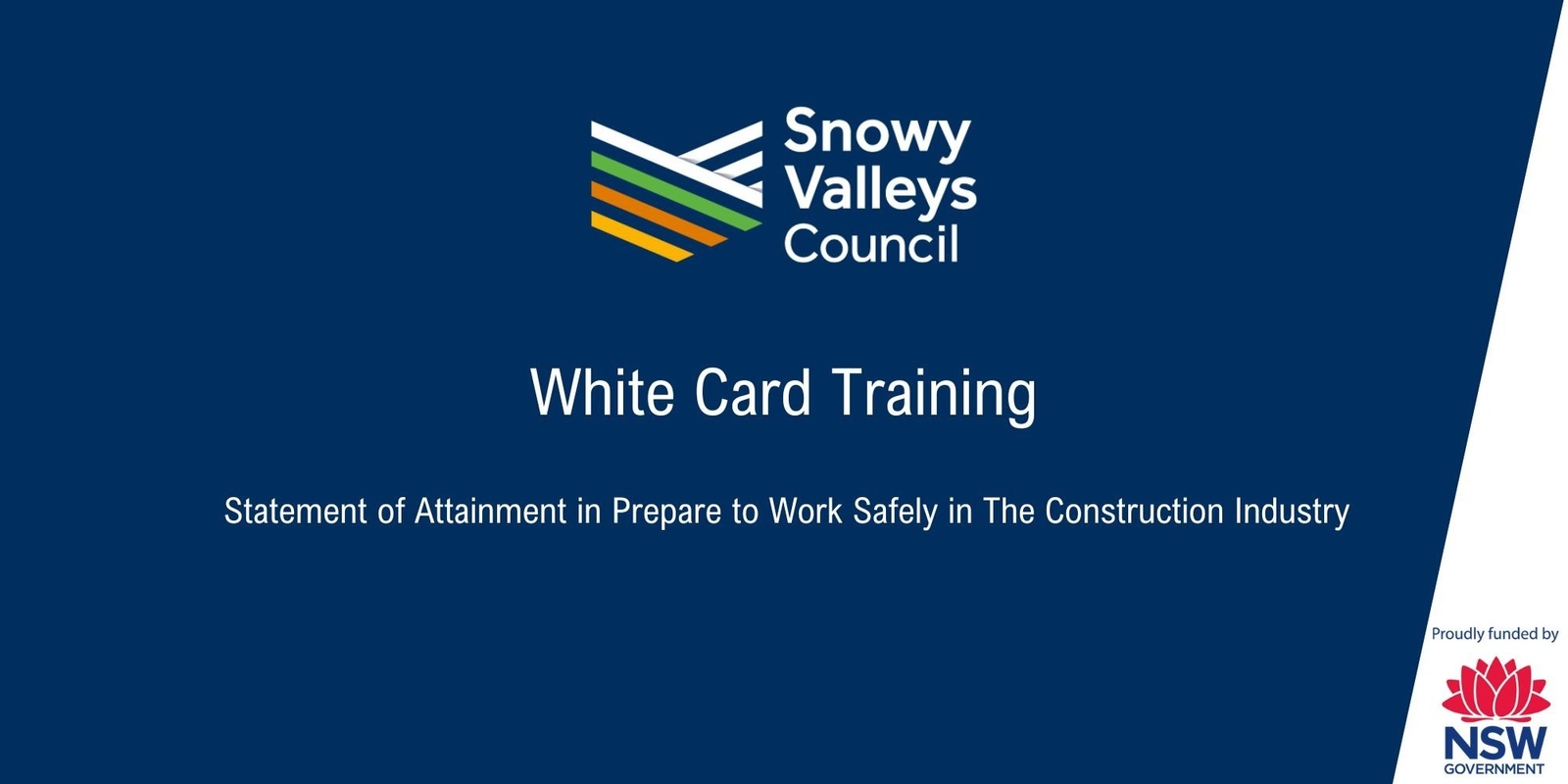 Banner image for White Card Training
