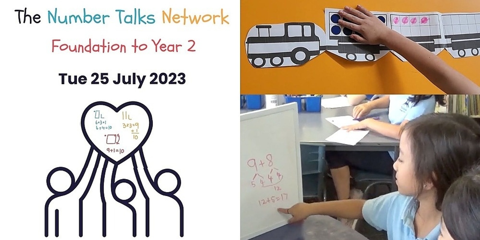 Banner image for The Number Talks Network, F to Year 2 - July