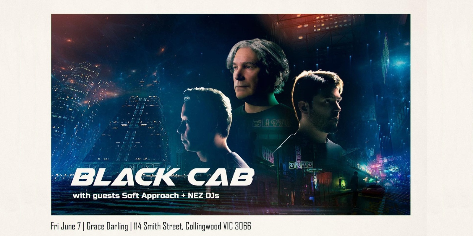 Banner image for Black Cab Winter Party w/ Soft Approach & Nez DJs