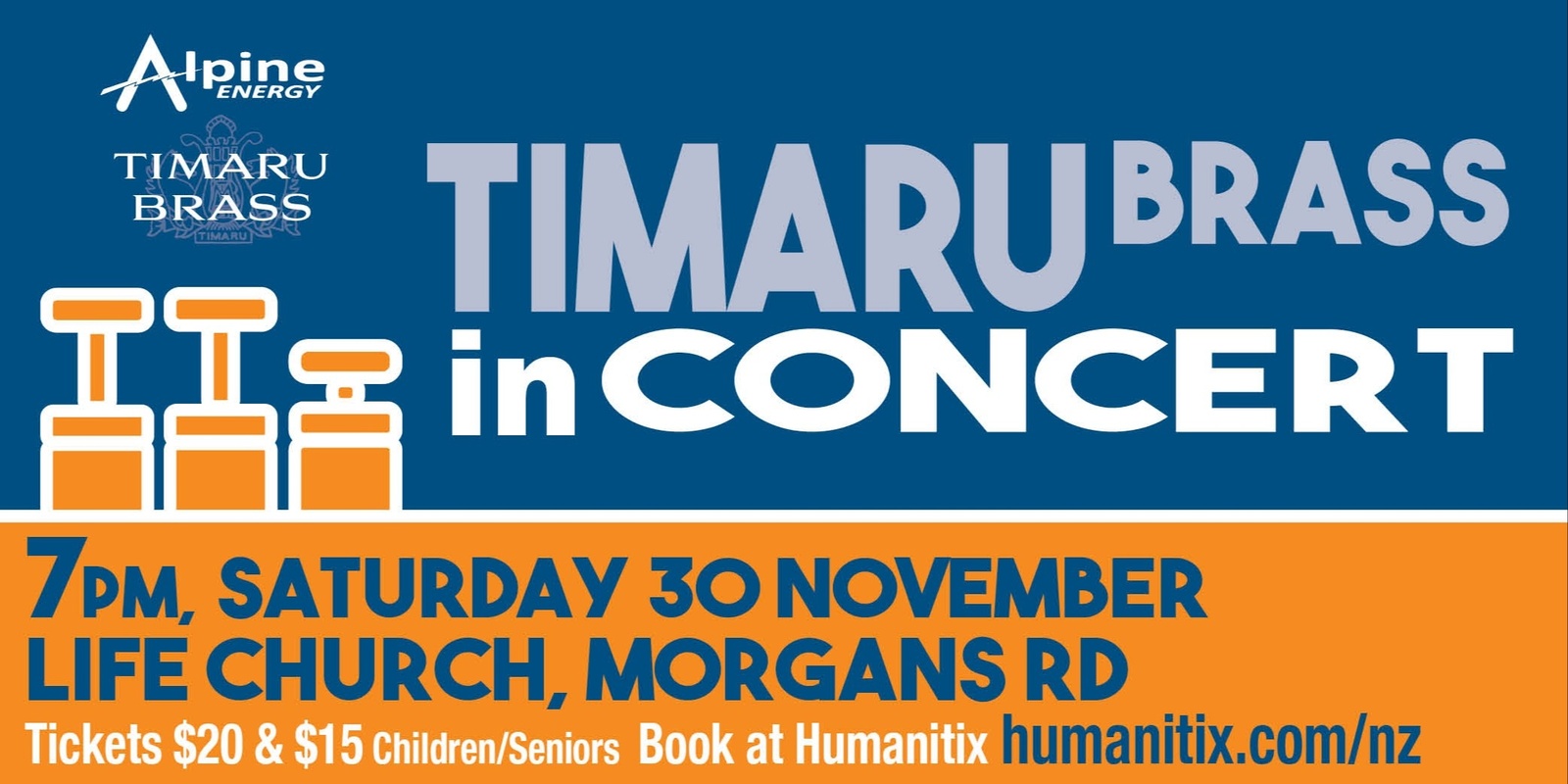 Banner image for Timaru Brass in Concert