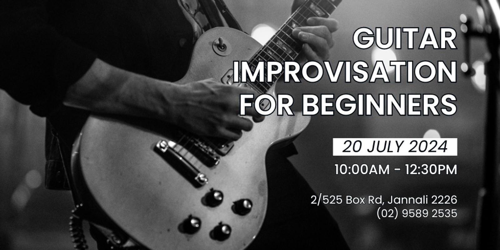 Banner image for Guitar Improvisation For Beginners