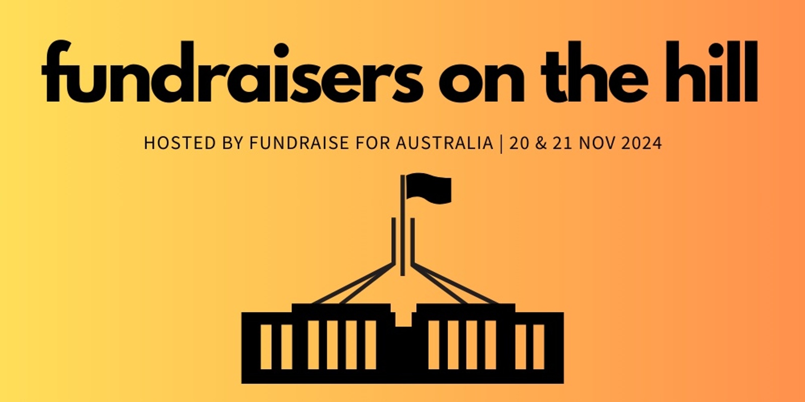 Banner image for Fundraisers on the Hill