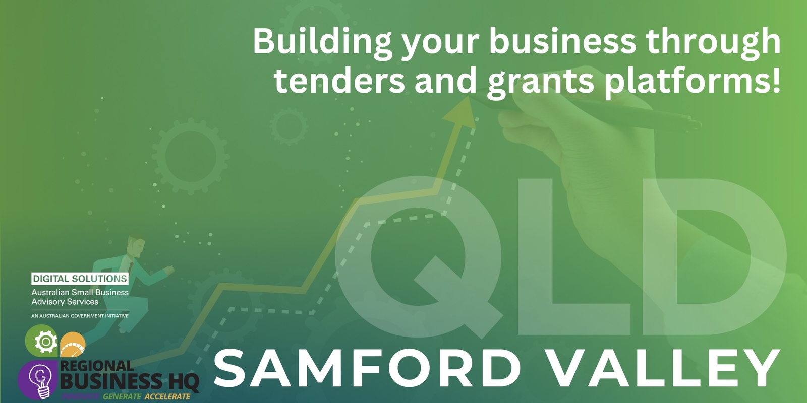 Banner image for Building your business through tenders and grants platforms! - Samford Valley