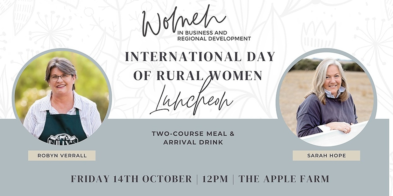 Banner image for WiBRD International Day of Rural Women