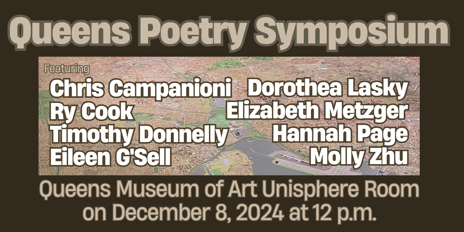 Banner image for Poetry Symposium at the Queens Museum