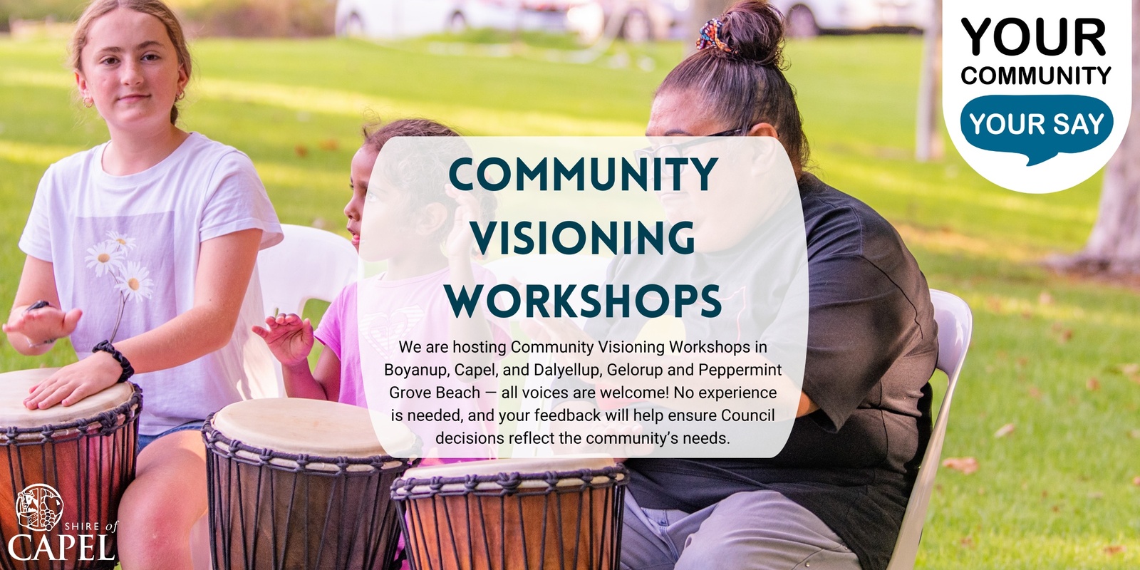 Banner image for Community Visioning Workshops- Dalyellup