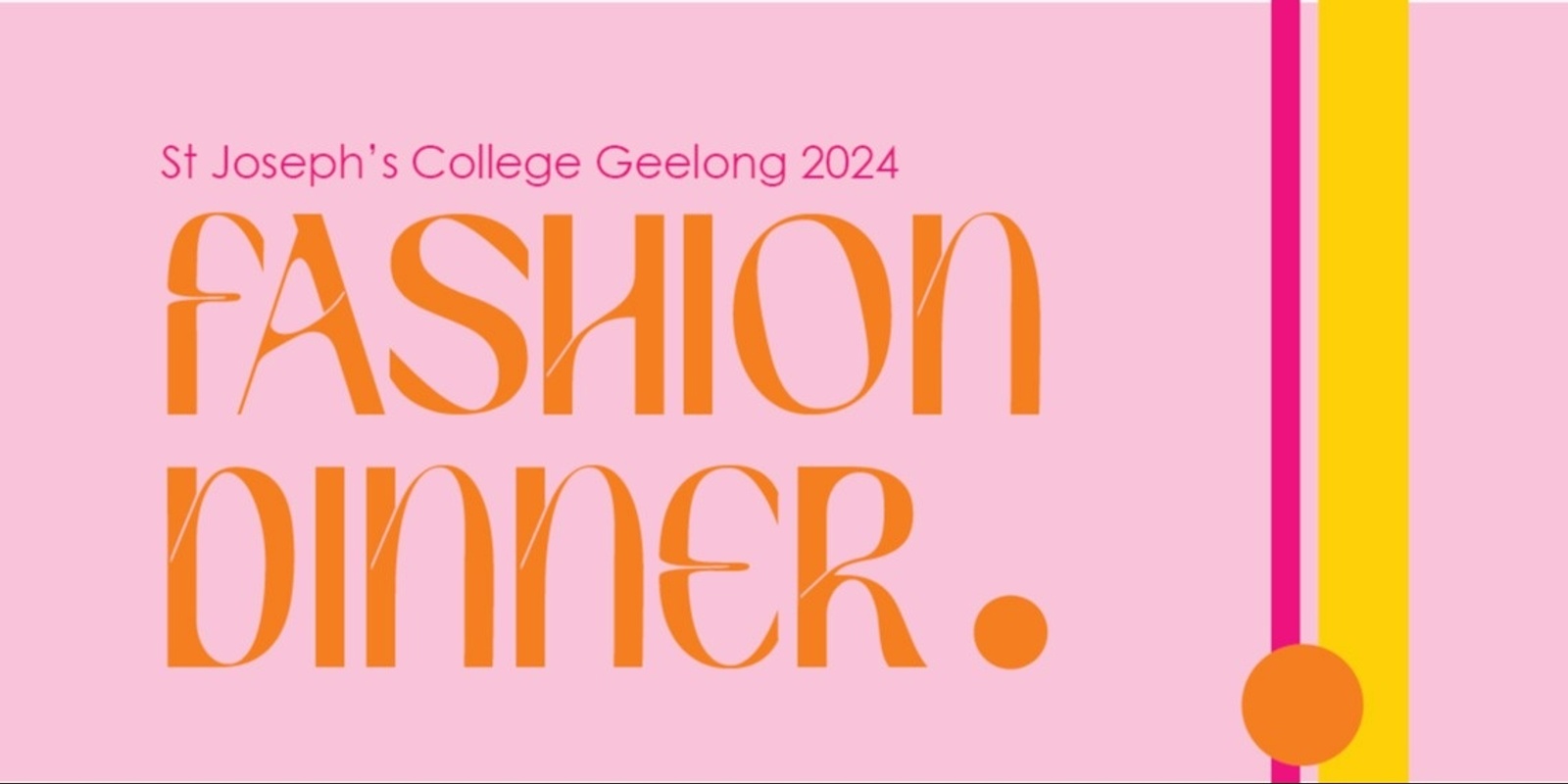 Banner image for  SJC Fashion Dinner Raffle 2024