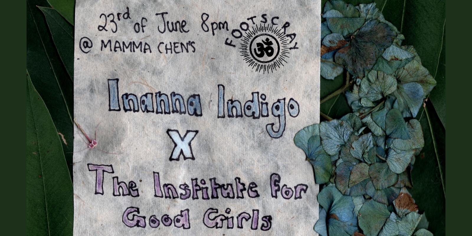 Banner image for Inanna Indigo X The Institute For Good Girls
