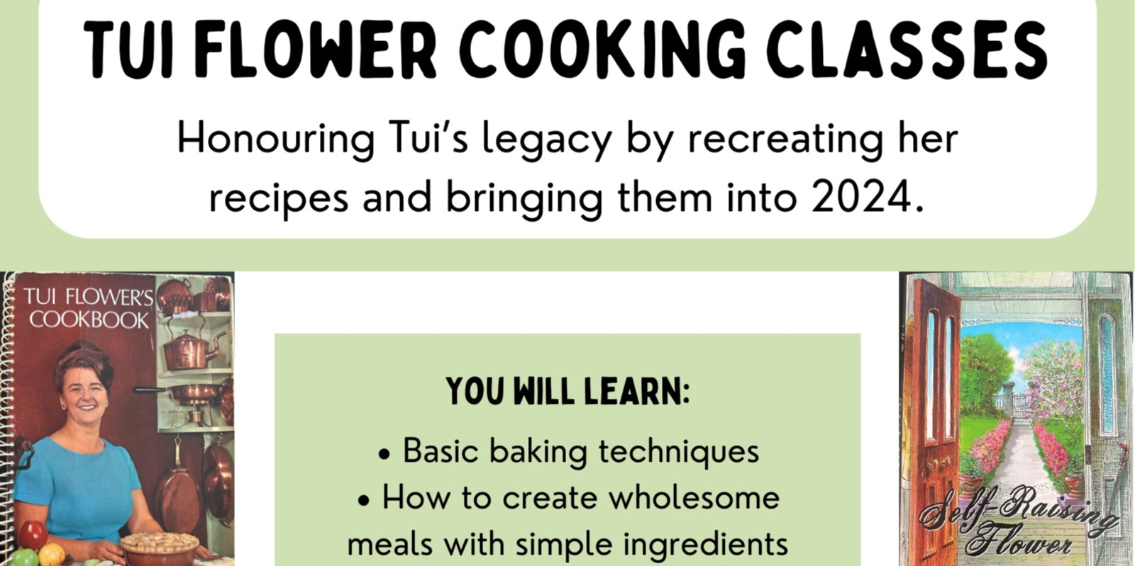 Banner image for Tui Flower Cooking Series