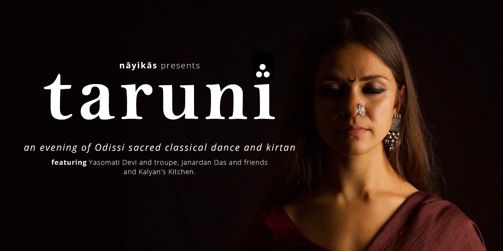 Banner image for Taruni - an evening of classical Odissi Dance and Kirtan