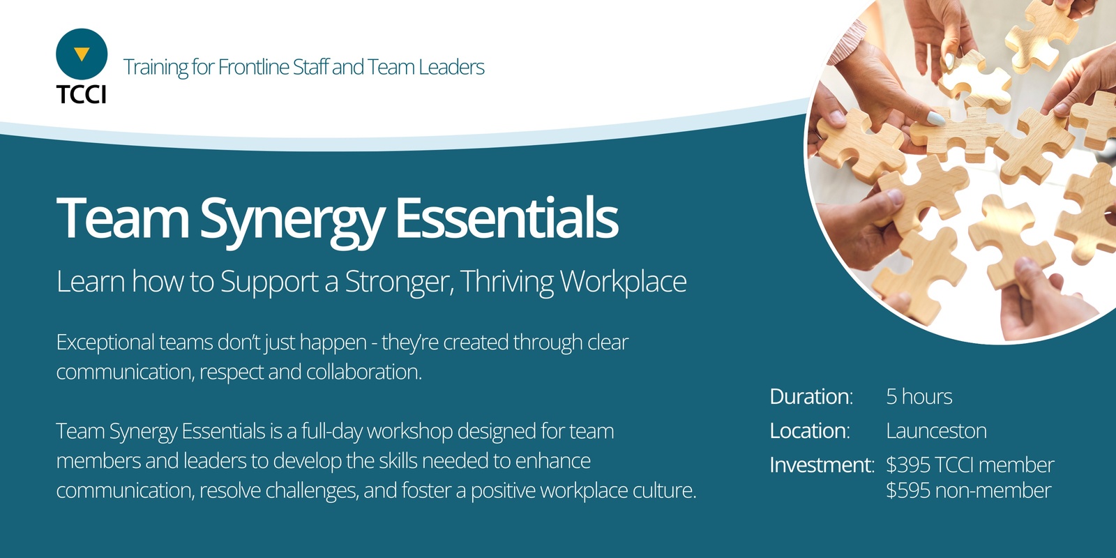 Banner image for Team Synergy Essentials – (Launceston)