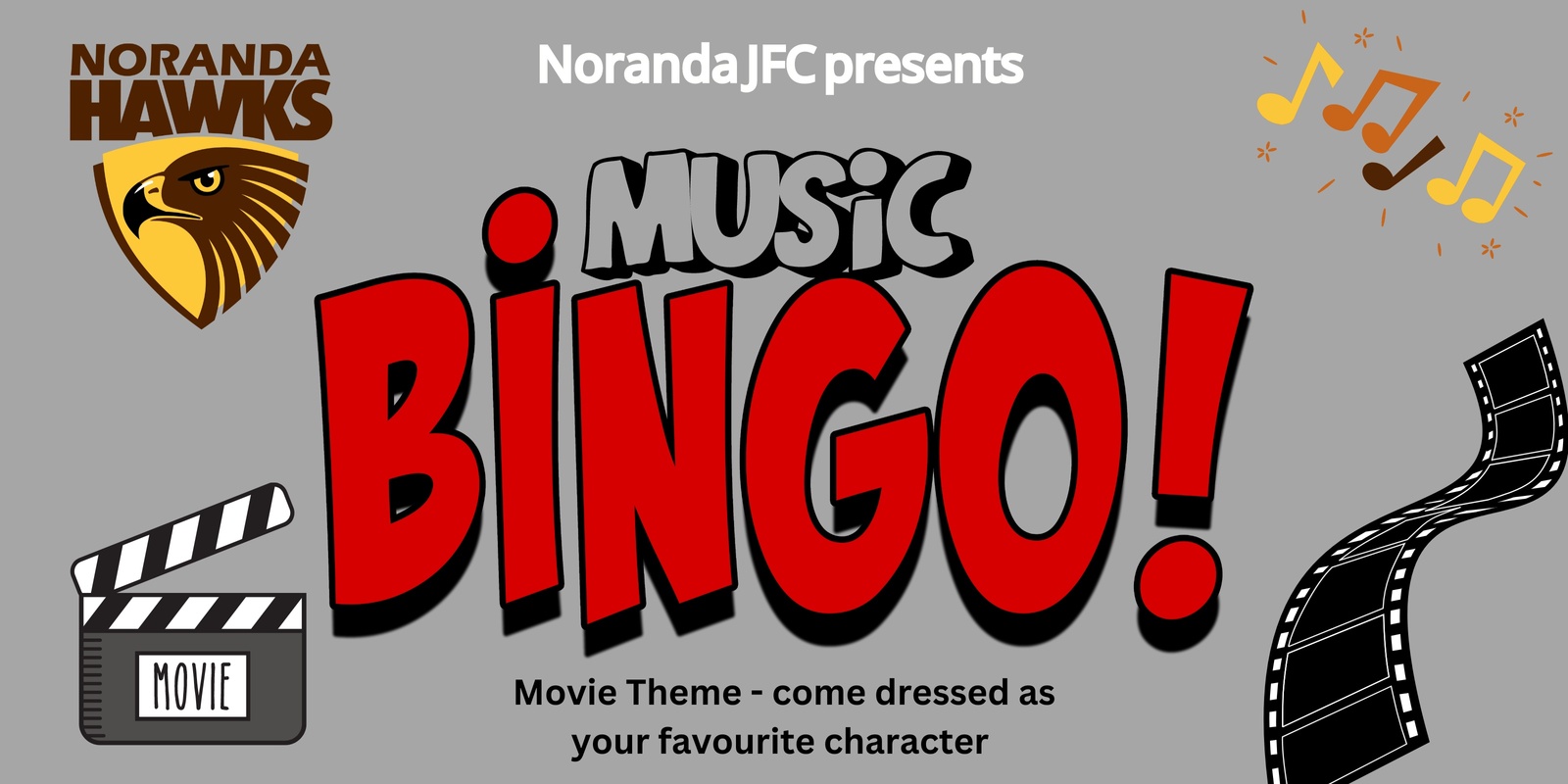 Banner image for Noranda JFC - Musical BINGO Fundraiser