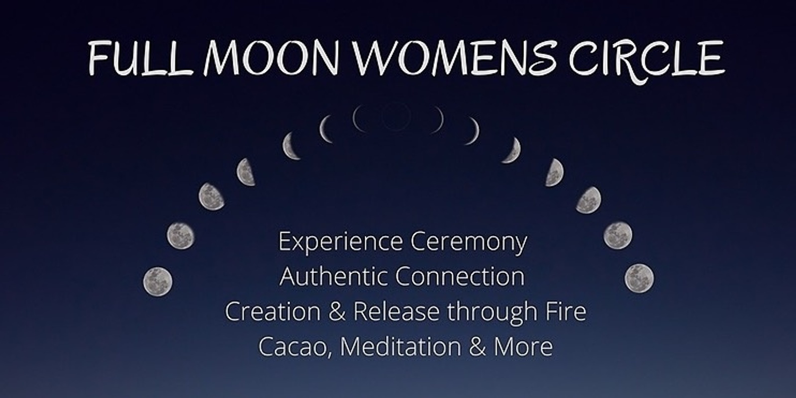 Banner image for Full Moon Women's Circle 